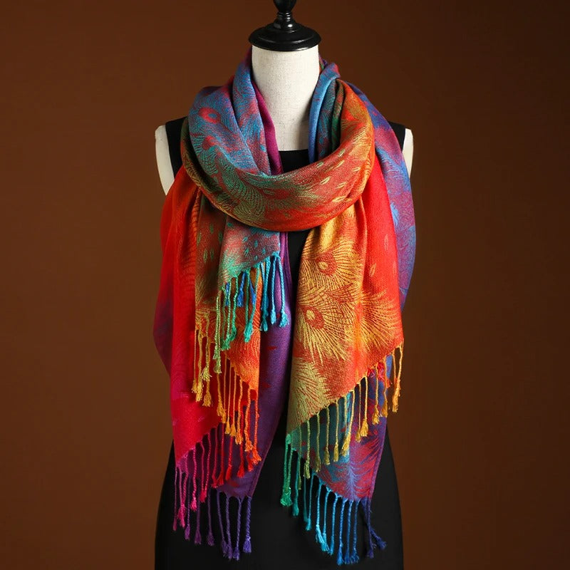 Hollis & June | Maren Boho Cashmere Wrap