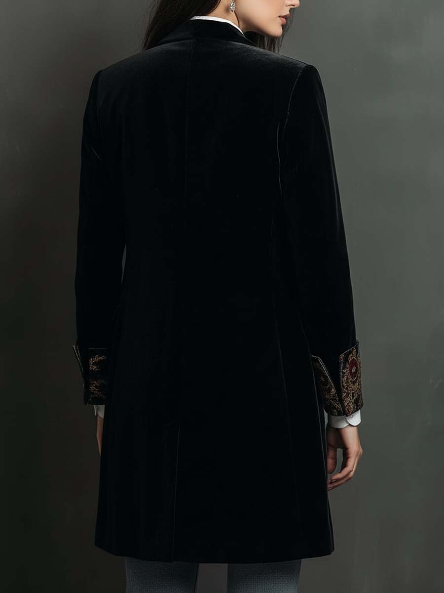 Hollis & June | Alana Baroque Slim-Fit Blazer