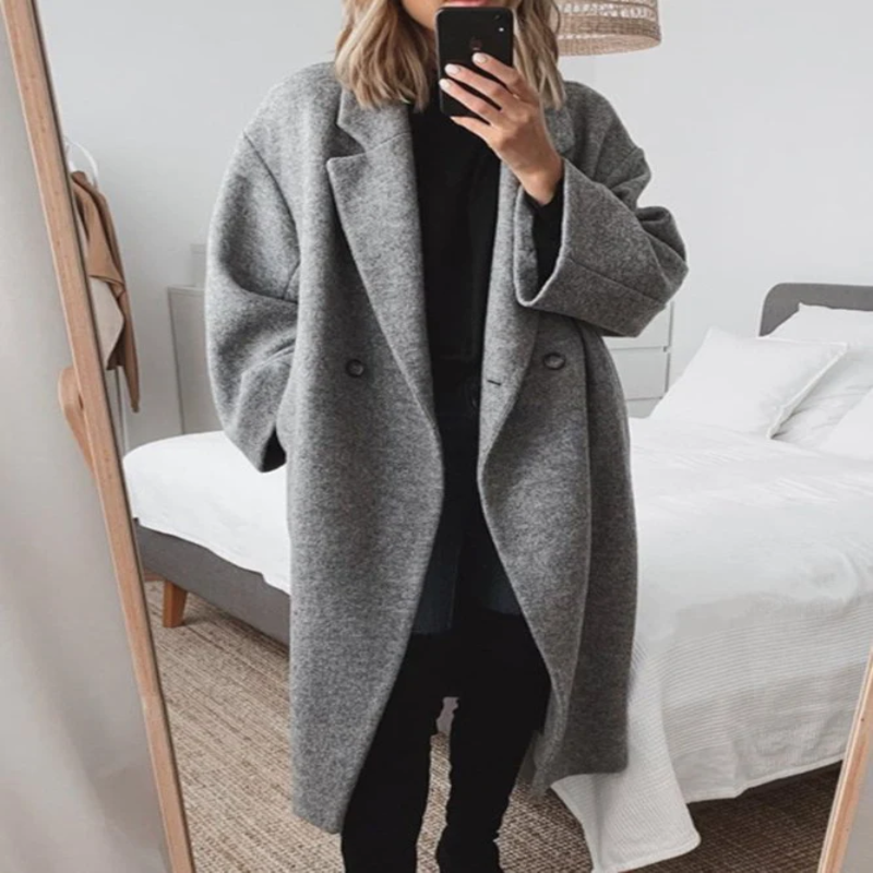 Hollis & June | Classic Winter Overcoat