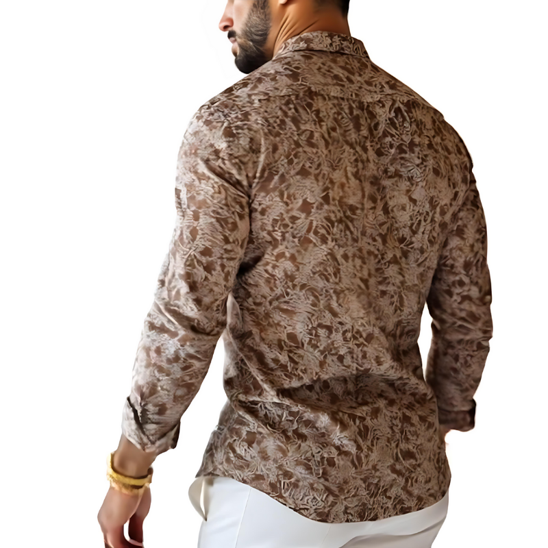 Elliot Vintage Print Shirt