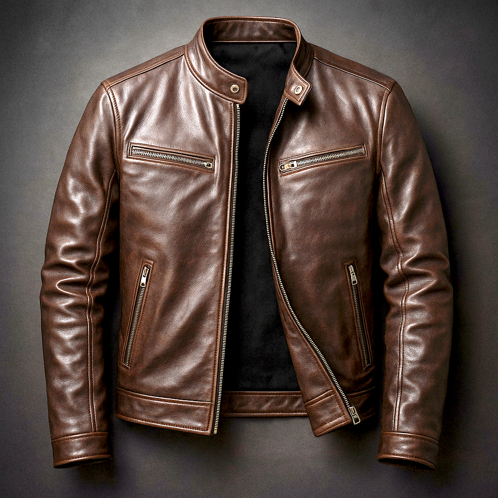 Hollis & June | Vintage Leather Jacket