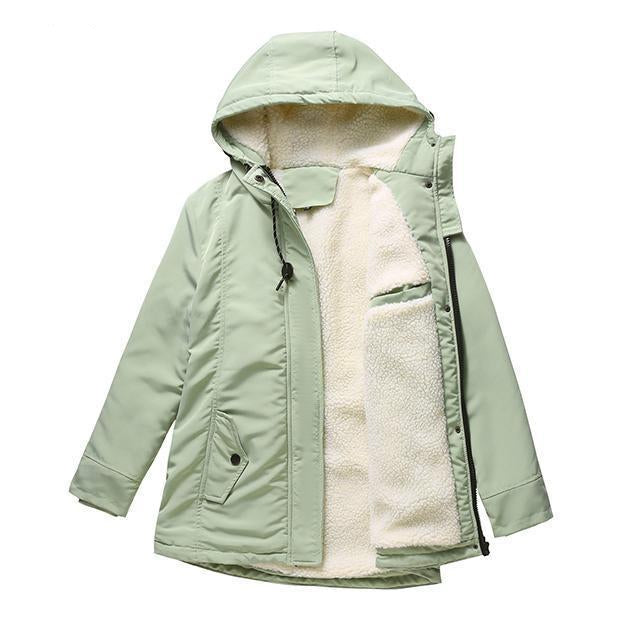 Hollis & June | Heide Quilted Hooded Winter Coat