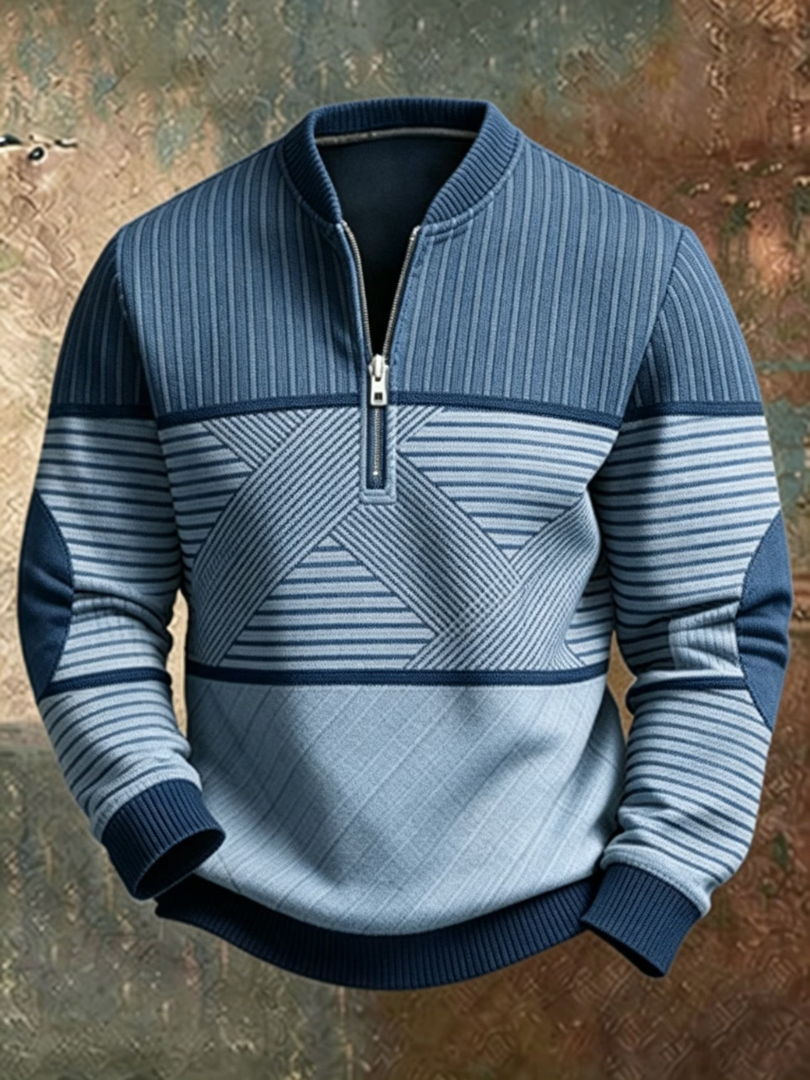 Hollis & June | Viktor Half-Zip Sweater