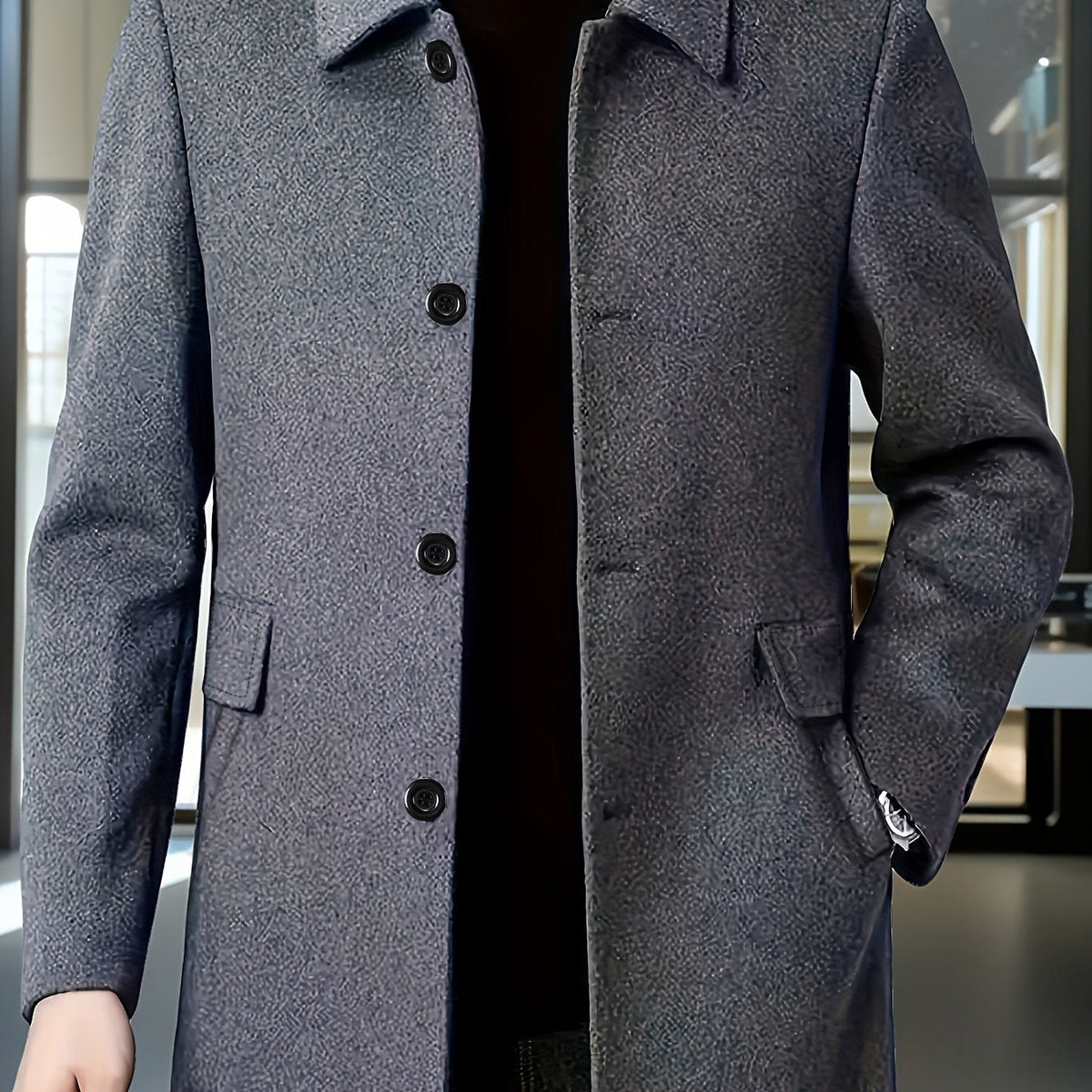 Hollis & June | Cedric Tailored Overcoat