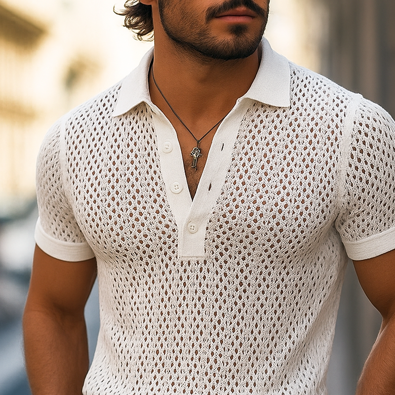 Theo Knit Polo