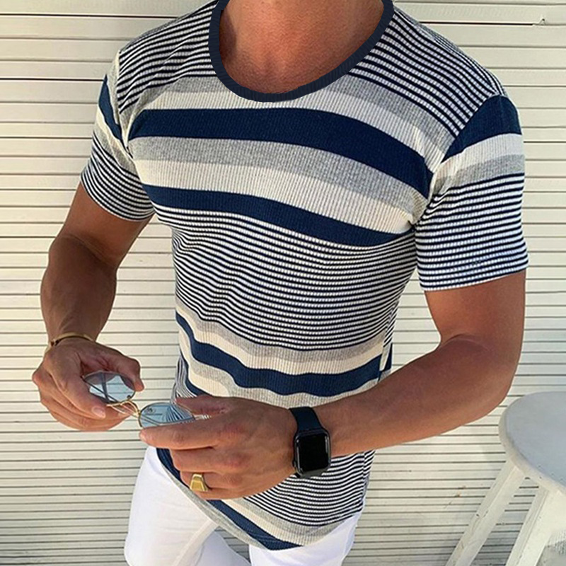 Hugo Stripe Knit Tee