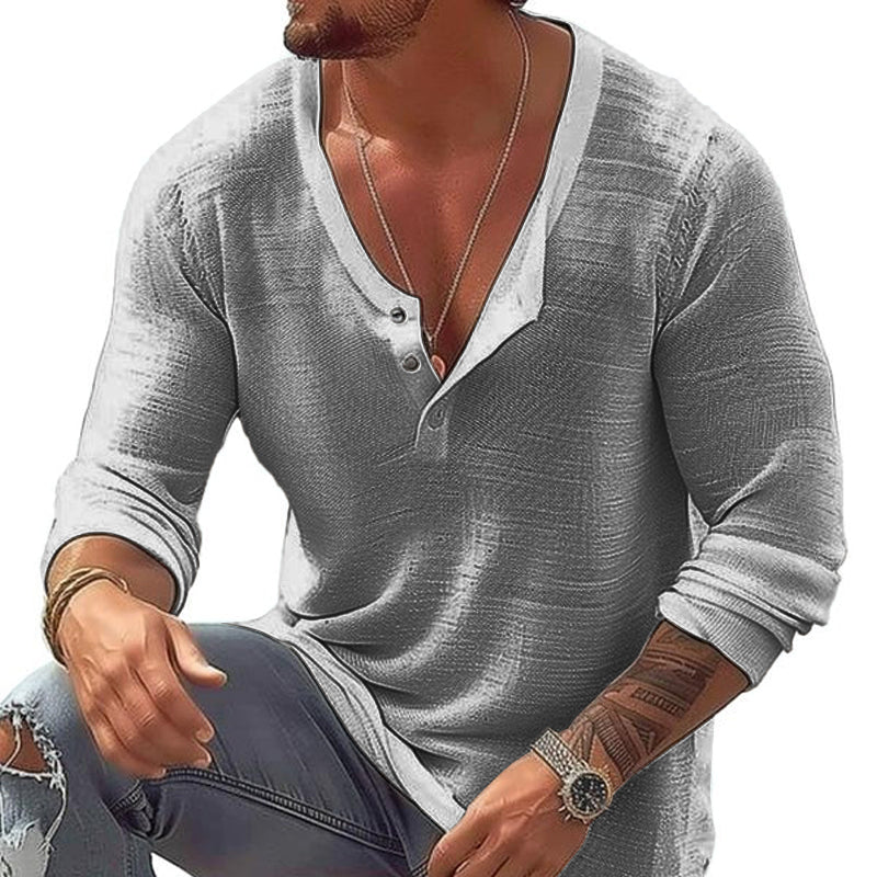 Elon U-Neck Linen Tee