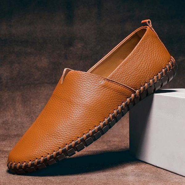 Hollis & June | Massimo Leather Loafers