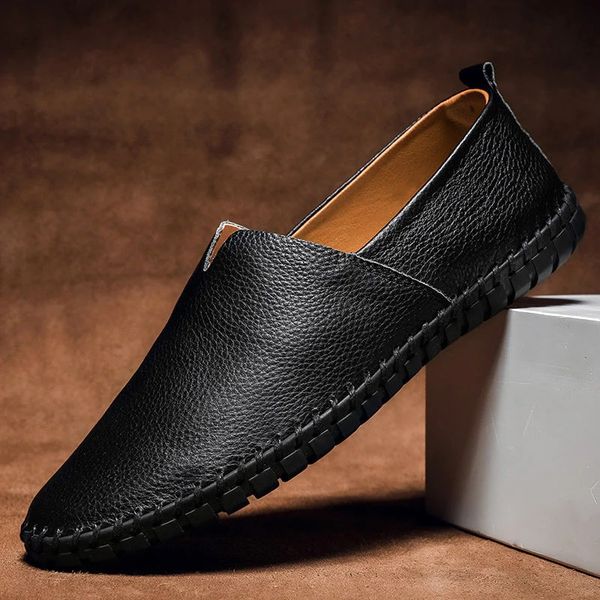 Hollis & June | Massimo Leather Loafers