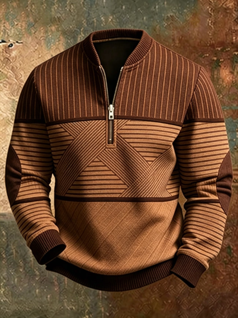 Hollis & June | Viktor Half-Zip Sweater
