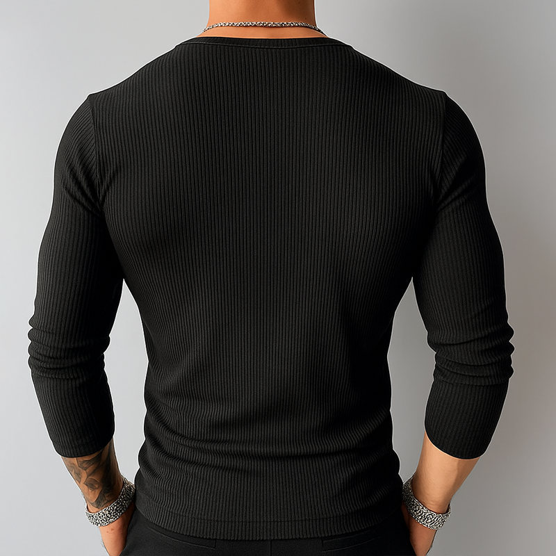 Owen Striped V-Neck