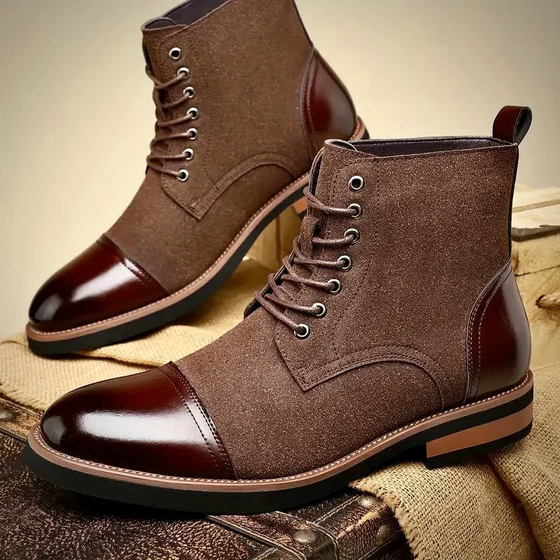 Hollis & June | Oliver Oxford Leather Boots