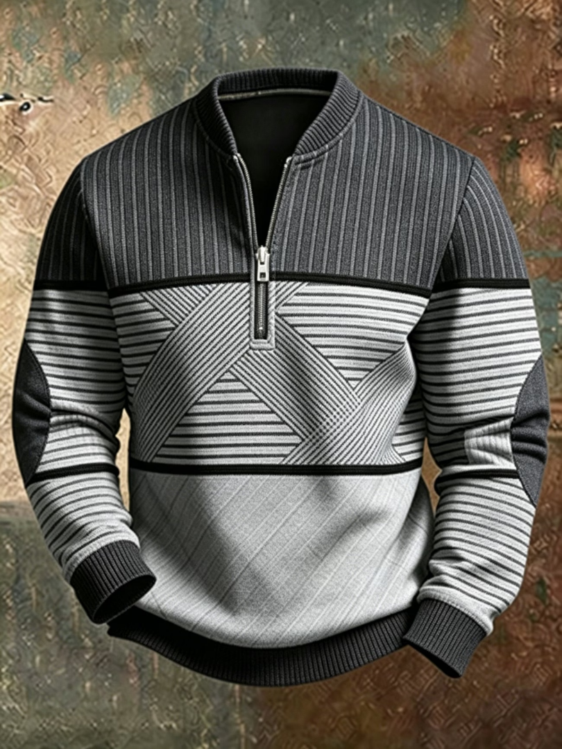 Hollis & June | Viktor Half-Zip Sweater