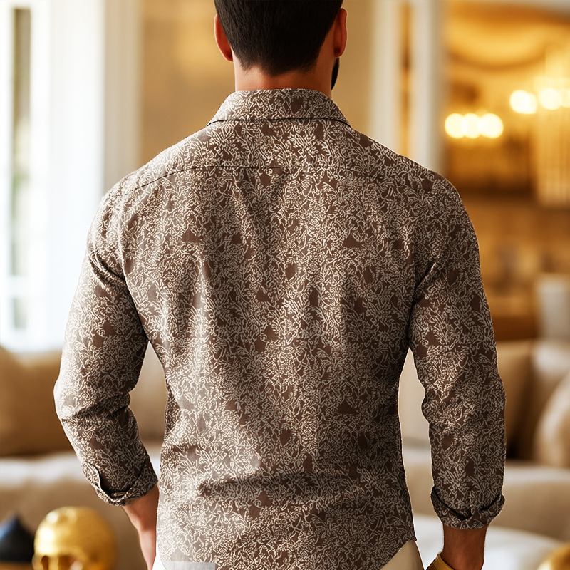 Elliot Vintage Print Shirt