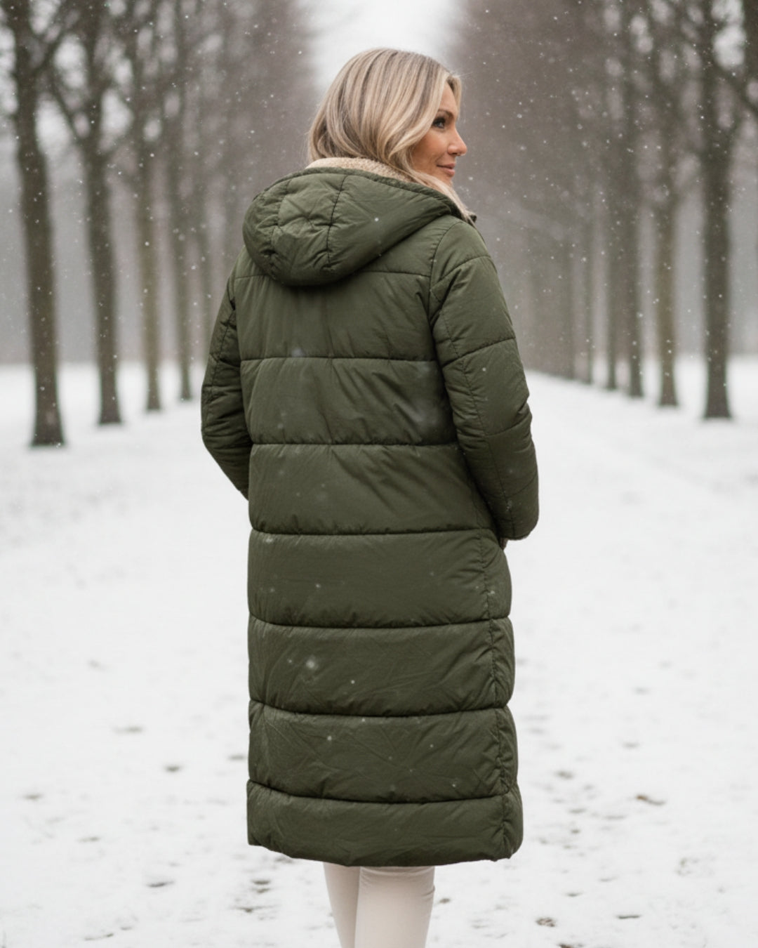 Hollis & June | Harper Reversible Sherpa Coat