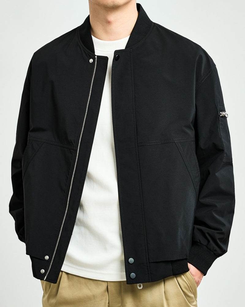 Hollis & June | Matthew Modern Bomber Jacket