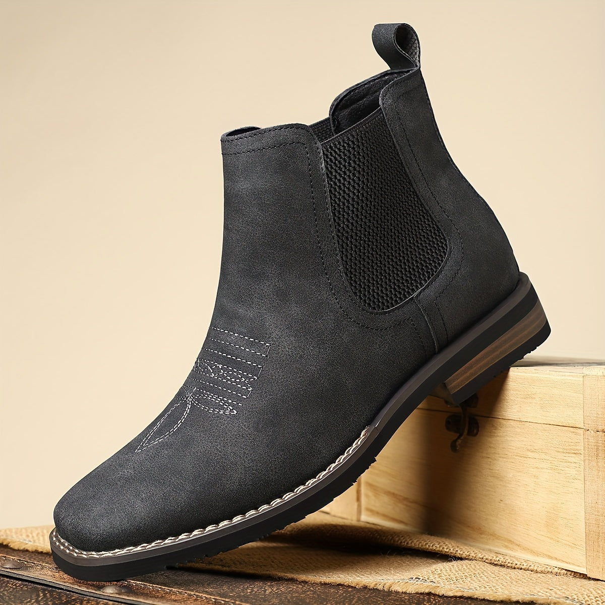 Hollis & June | Roland Slip-On Chelsea Boots