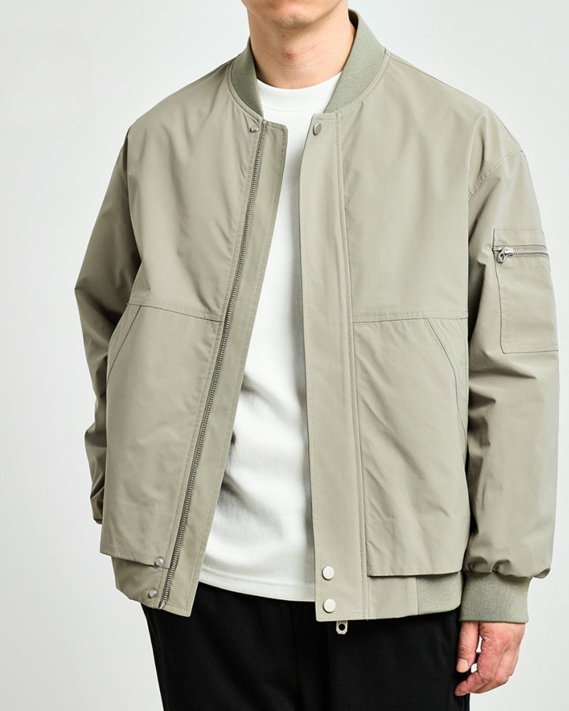 Hollis & June | Matthew Modern Bomber Jacket