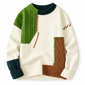 Green / White / Brown