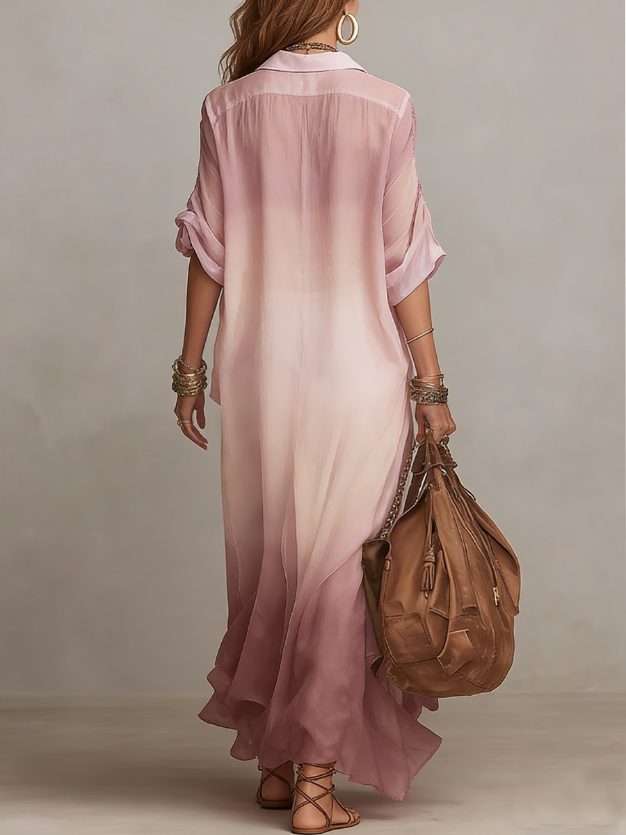 Luna Sunset Maxi Dress