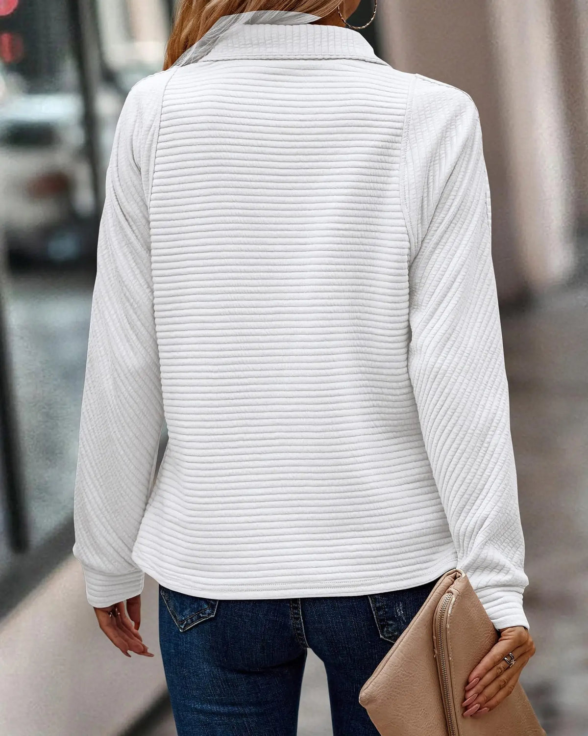 Hollis & June | Elise V-Neck Sweater