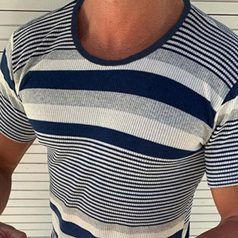 Hugo Stripe Knit Tee