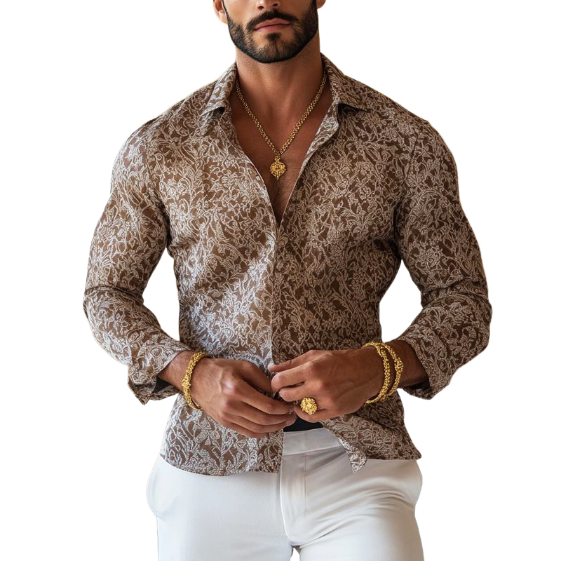 Elliot Vintage Print Shirt