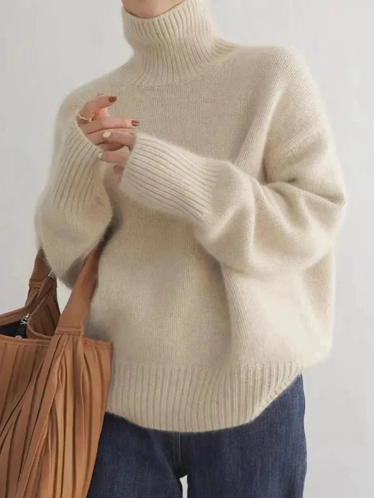 Hollis & June | Classic Turtleneck Sweater