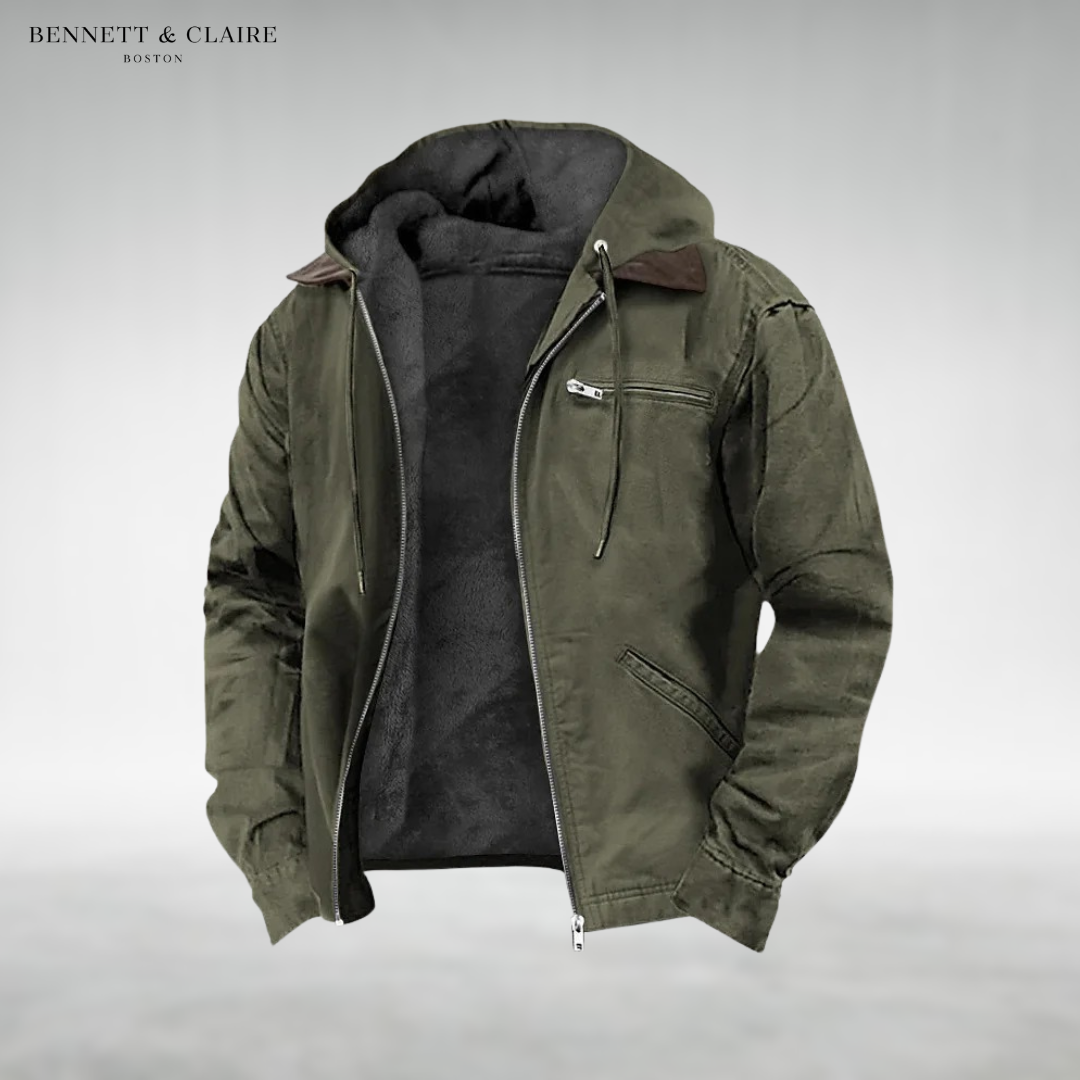 Hollis & June | Drake Hooded Jacket