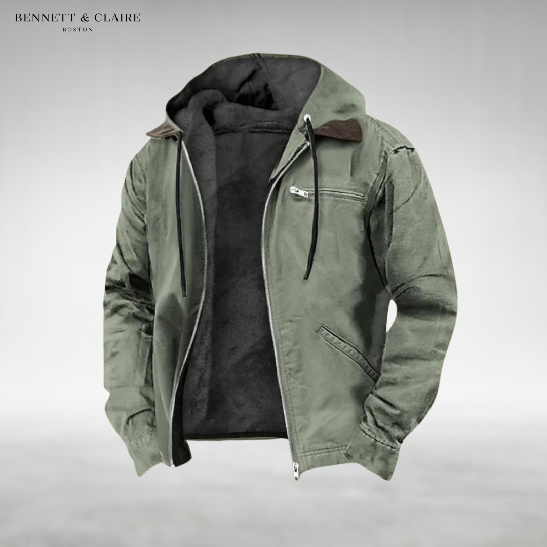 Hollis & June | Drake Hooded Jacket