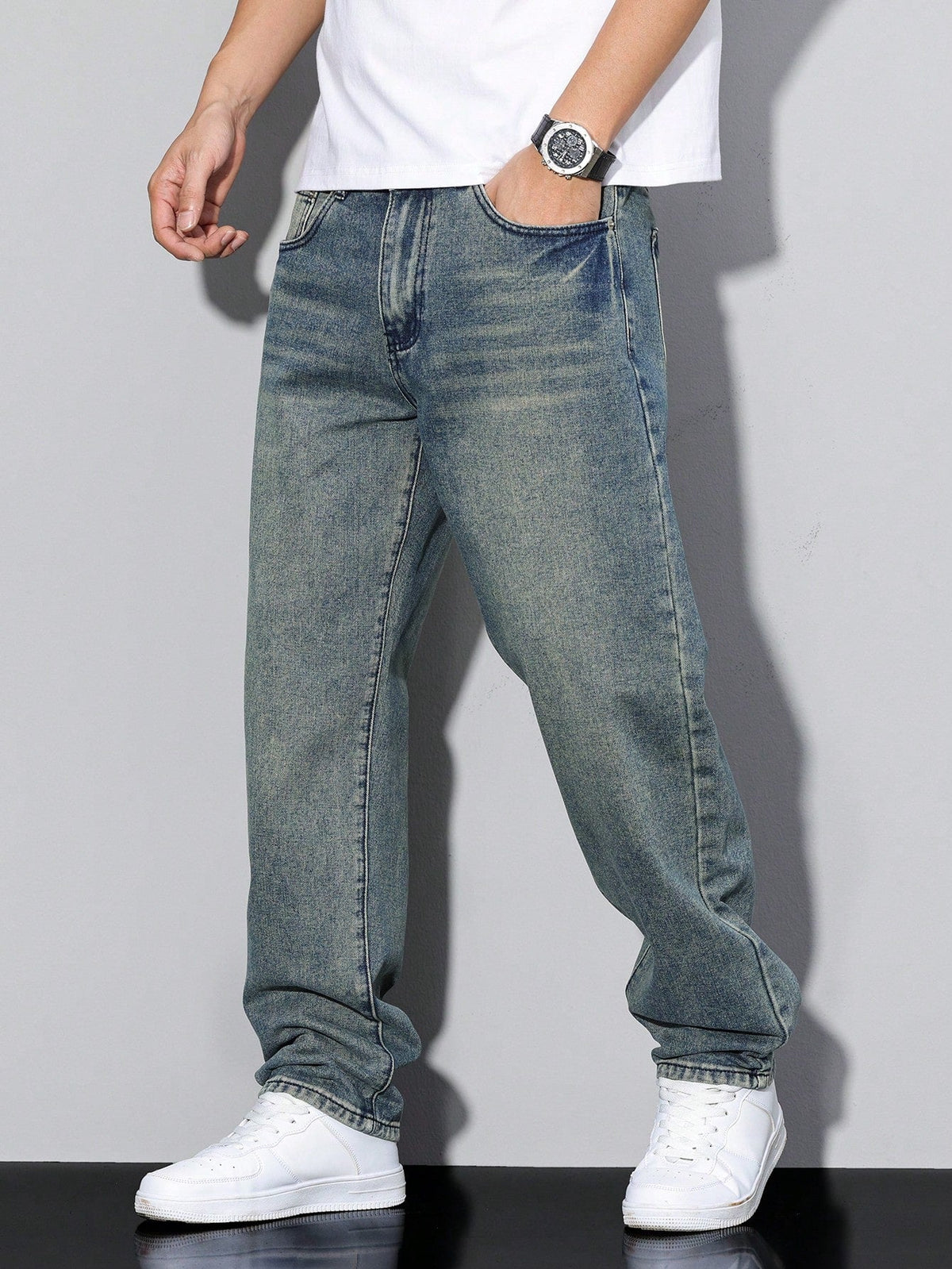 Hollis & June | Baggy Relaxed Fit Jeans
