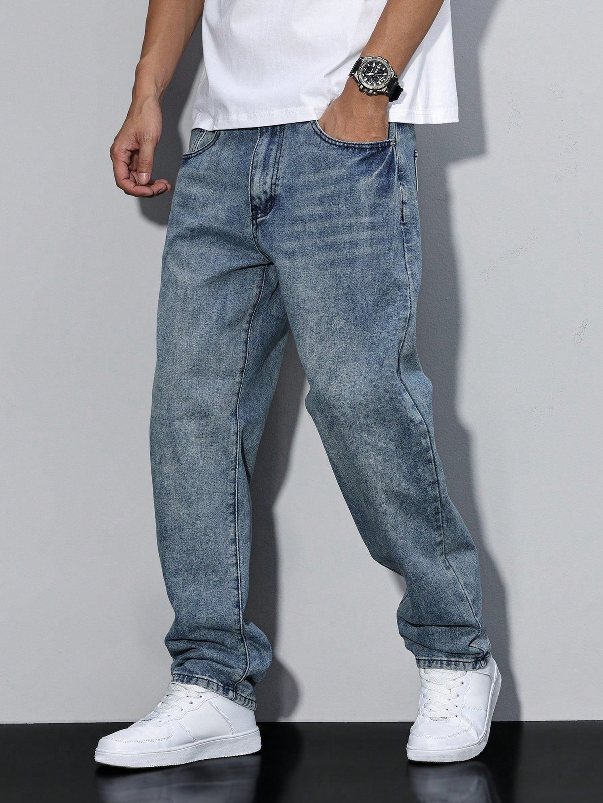 Hollis & June | Baggy Relaxed Fit Jeans