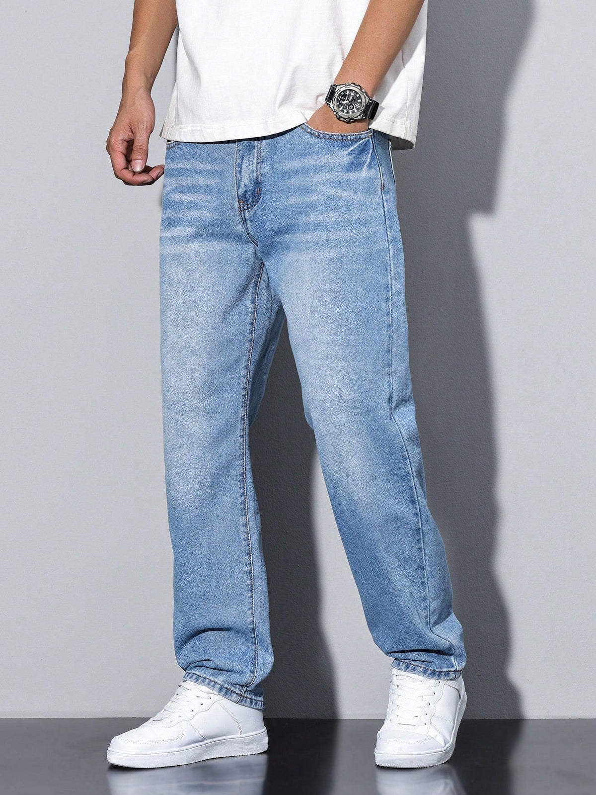 Hollis & June | Baggy Relaxed Fit Jeans