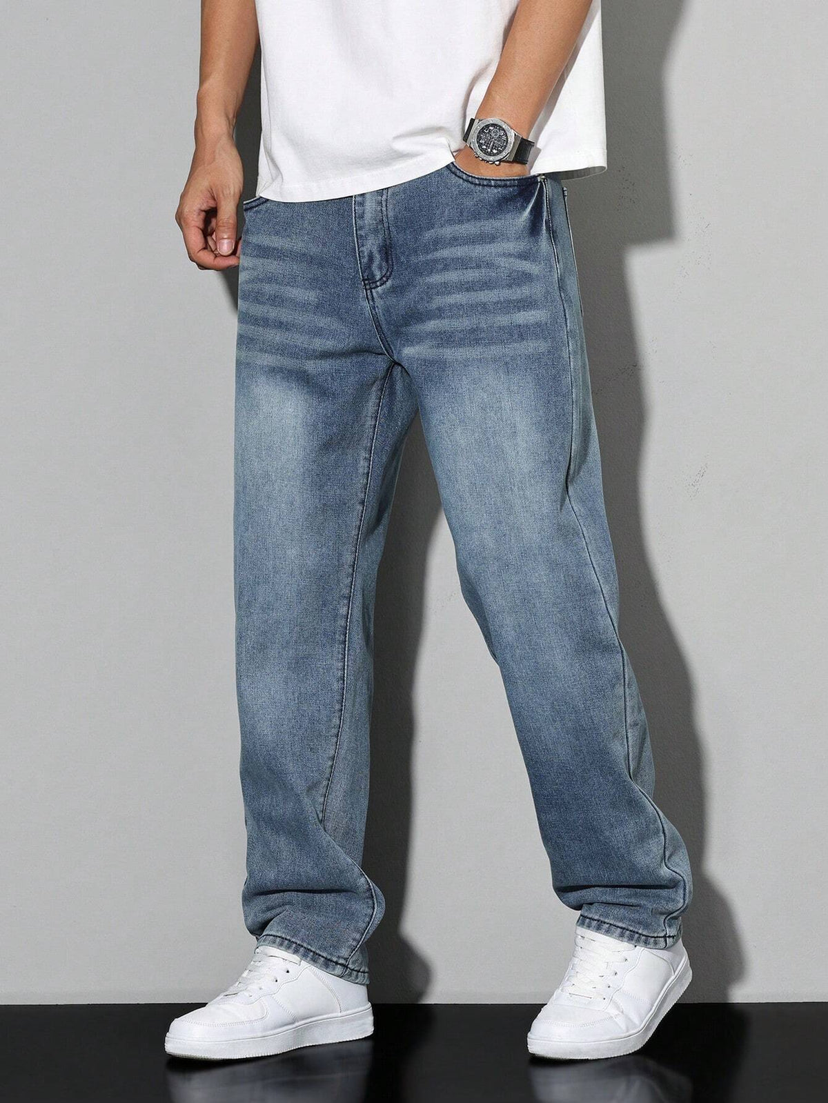 Hollis & June | Baggy Relaxed Fit Jeans