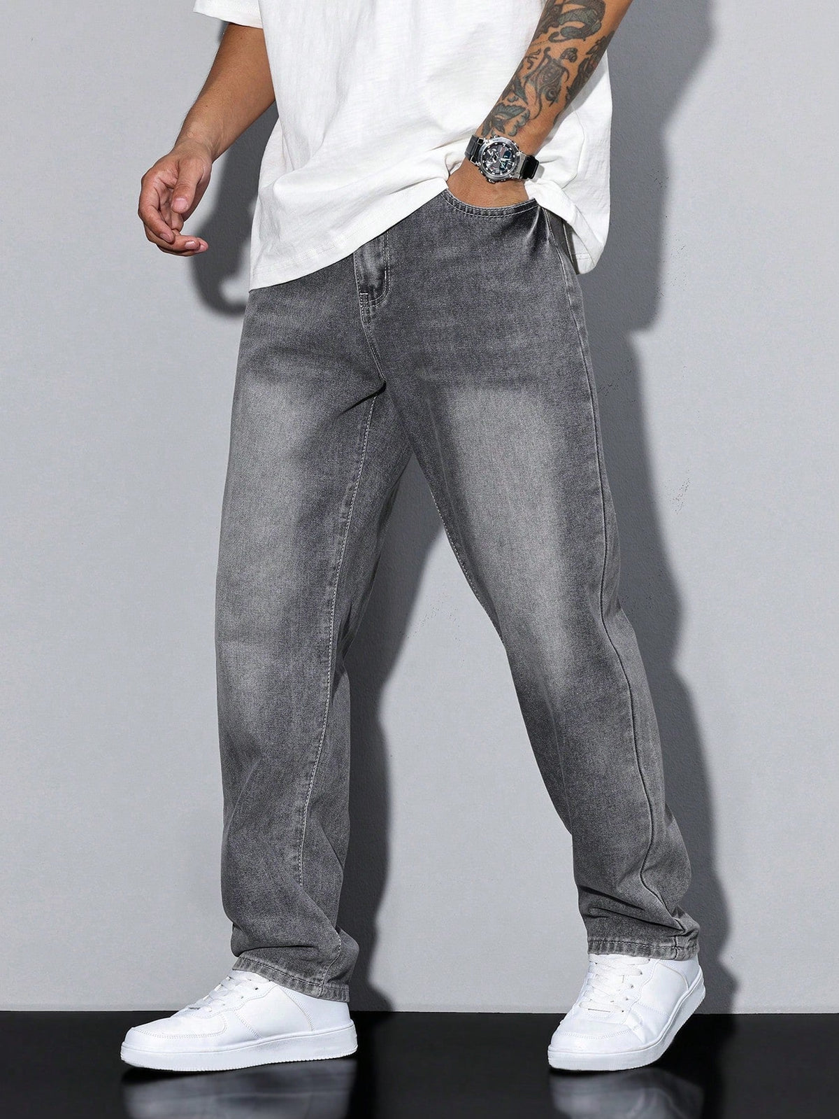 Hollis & June | Baggy Relaxed Fit Jeans