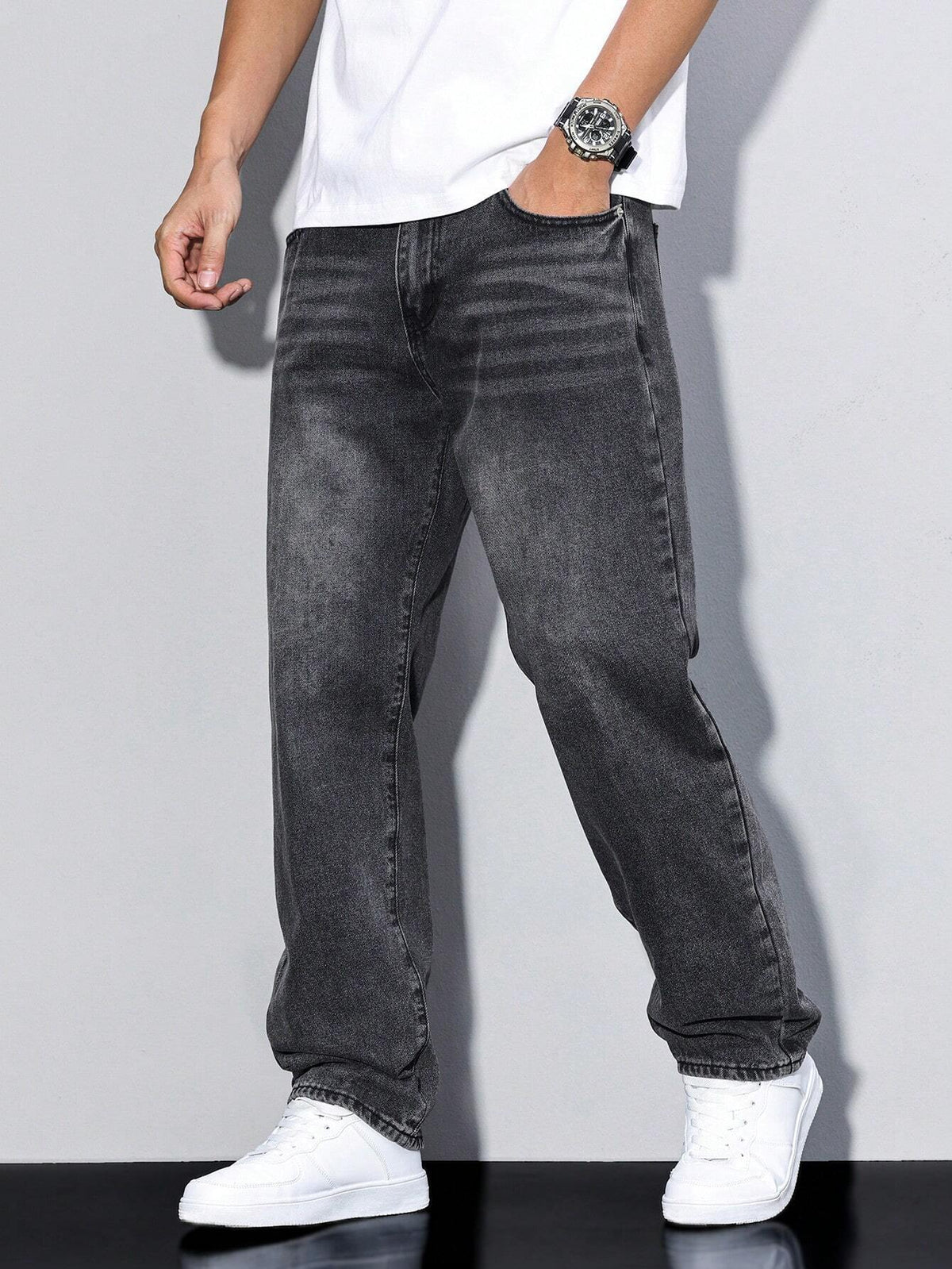 Hollis & June | Baggy Relaxed Fit Jeans