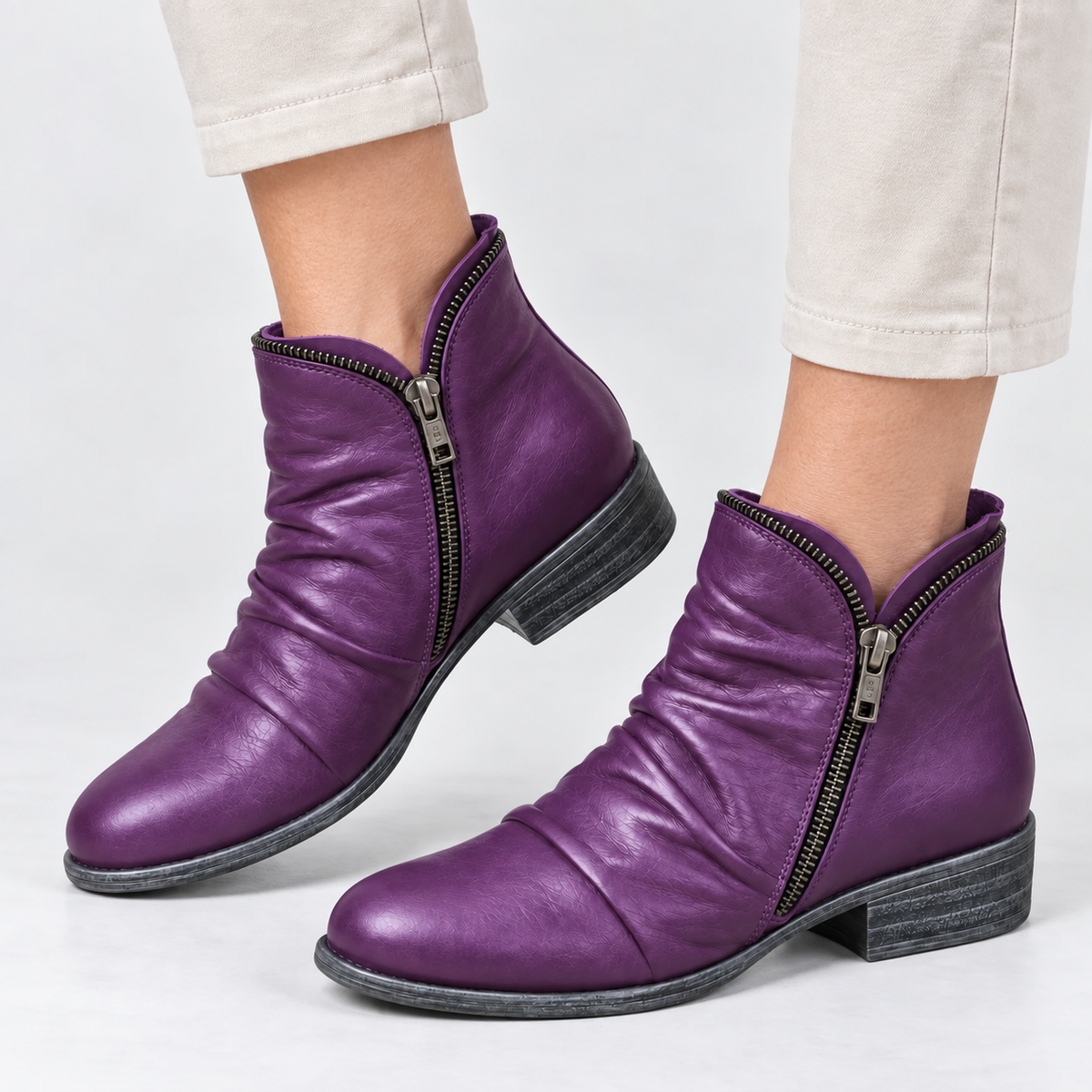 Hollis & June | Melinda Comfy Ankle Boots