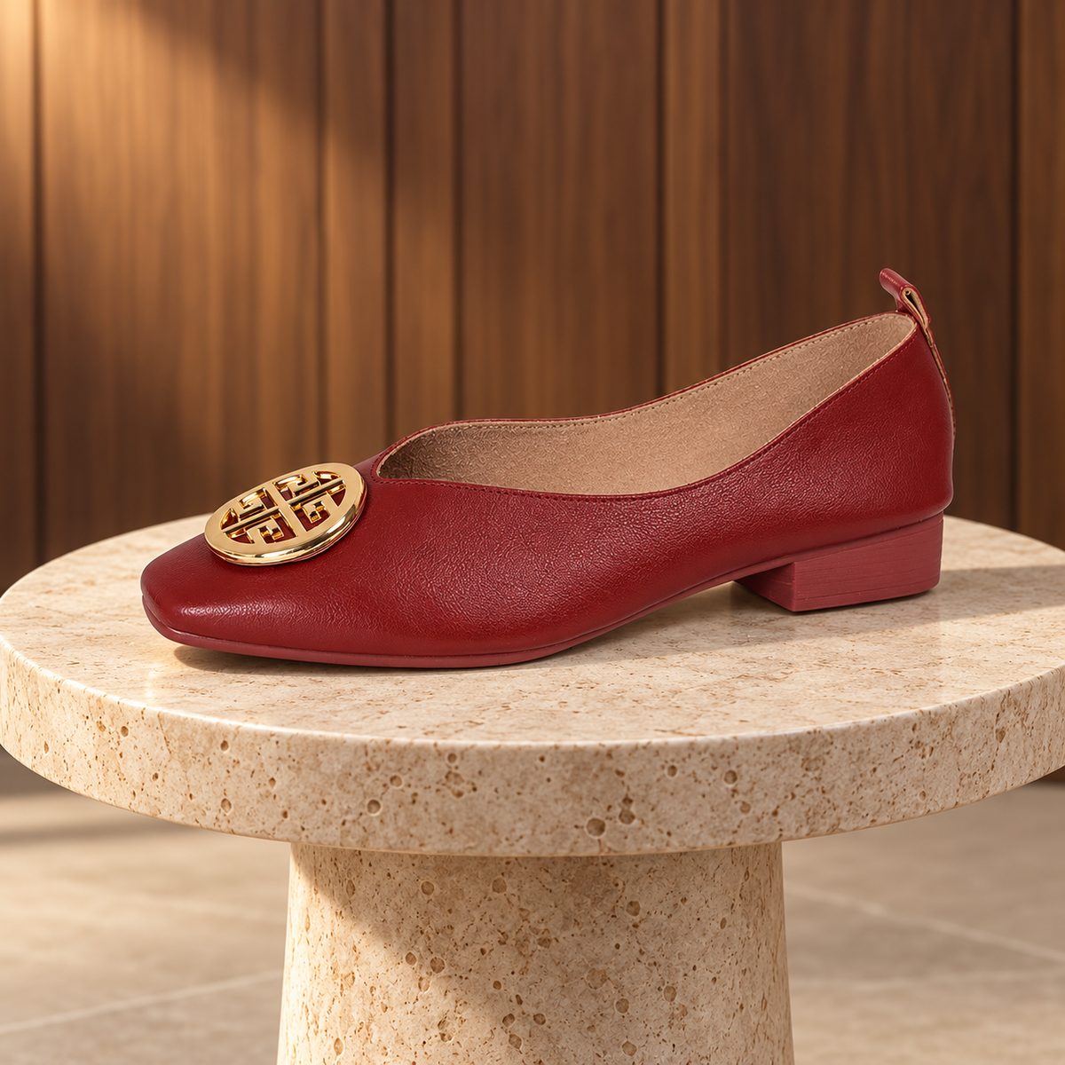 Hollis & June | Orchard Square-Toe Flats