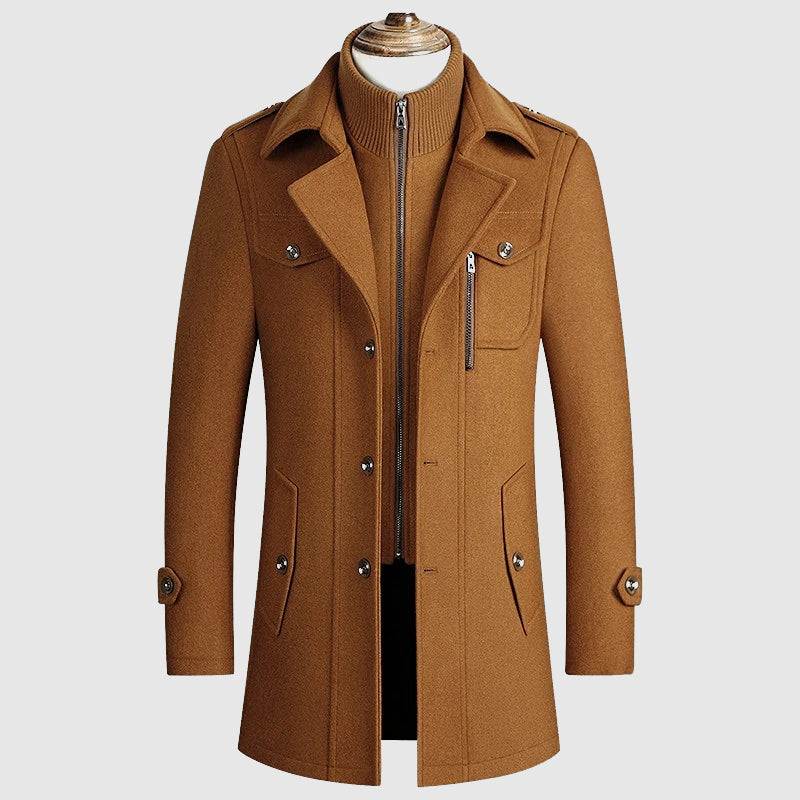 Hollis & June | Davide Wool-Blend Coat