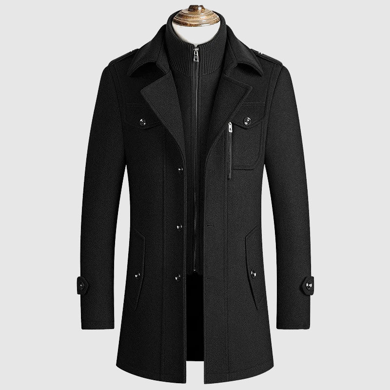 Hollis & June | Davide Wool-Blend Coat