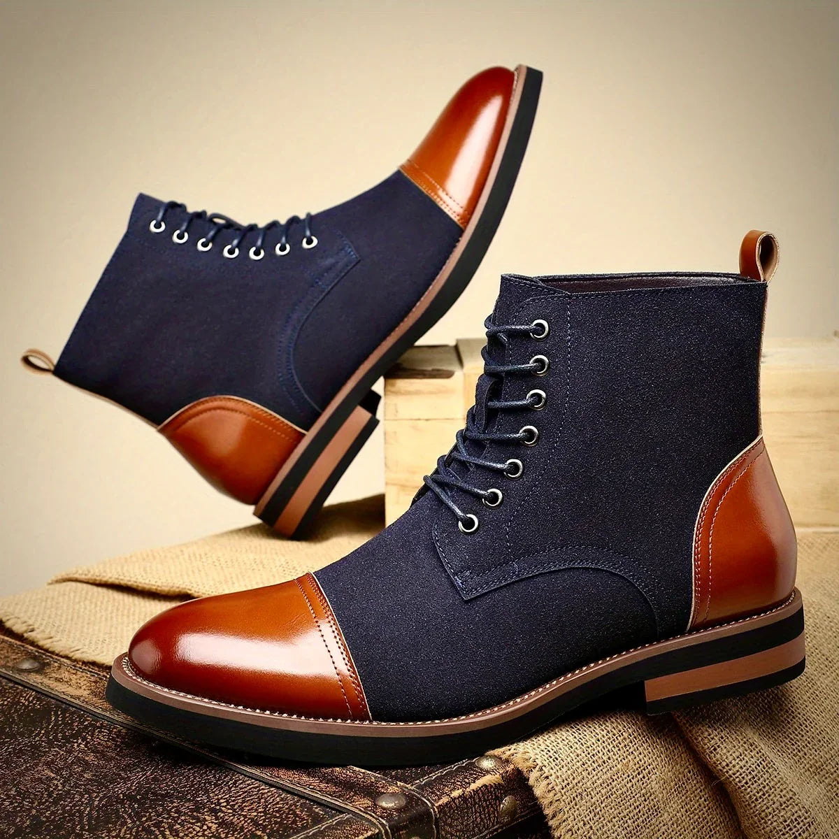 Hollis & June | Oliver Oxford Leather Boots