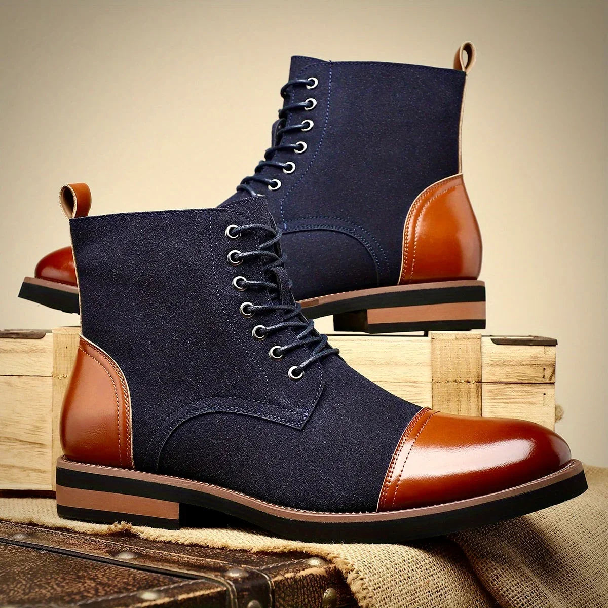 Hollis & June | Oliver Oxford Leather Boots