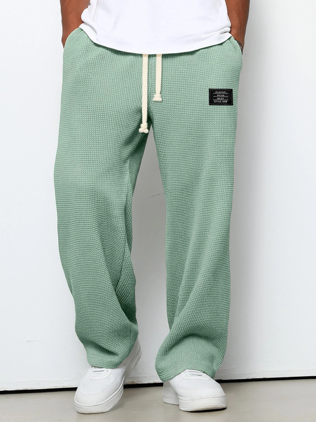 Hollis & June | Dorian Wide-Leg Drawstring Pants