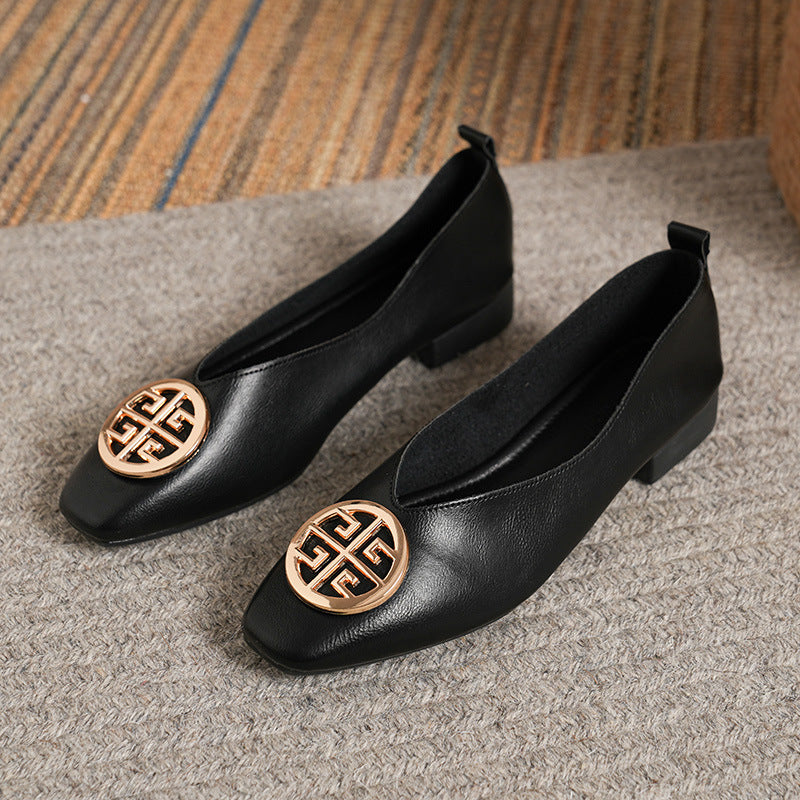 Hollis & June | Orchard Square-Toe Flats