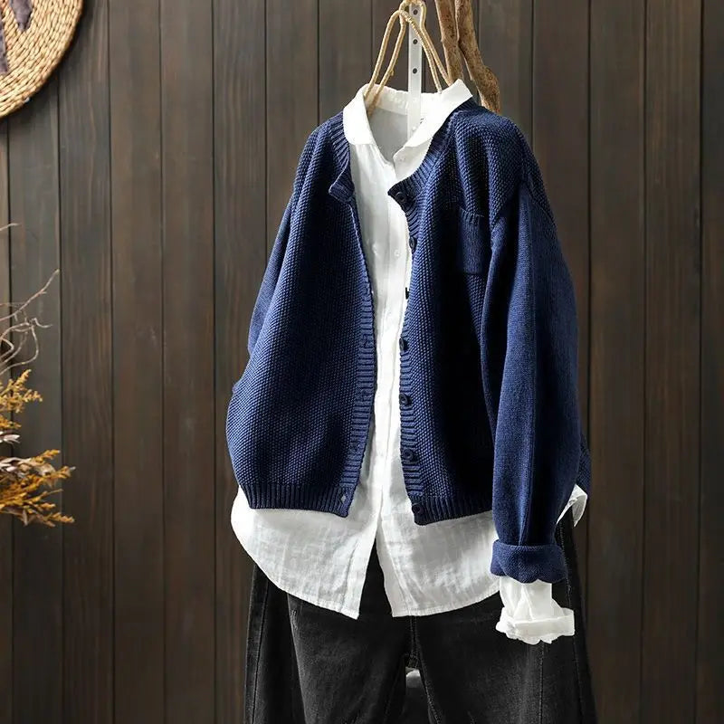 Hollis & June | Marivelle Classic Button Cardigan