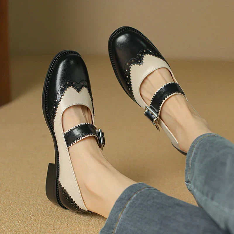 Hollis & June | Miana Leather Mary Janes