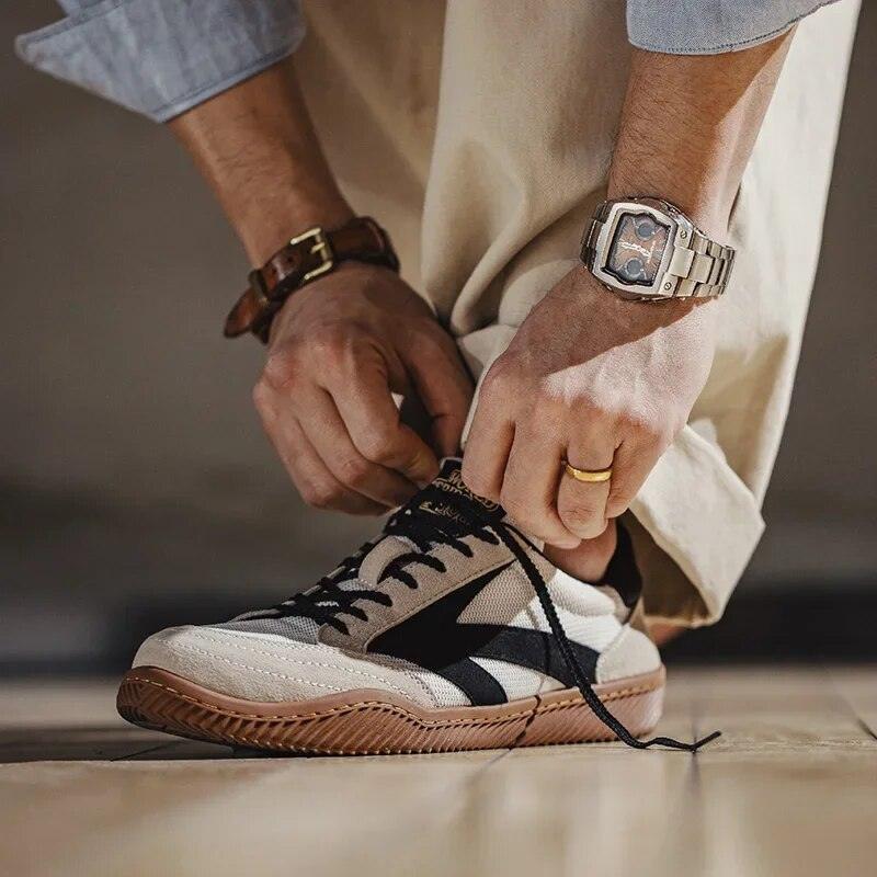 Hollis & June | Retro Court Trainers