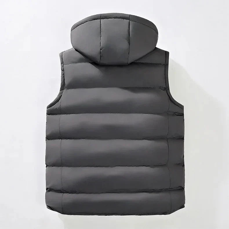Edwin - All-Season Hooded Vest | By Mason & Reed London