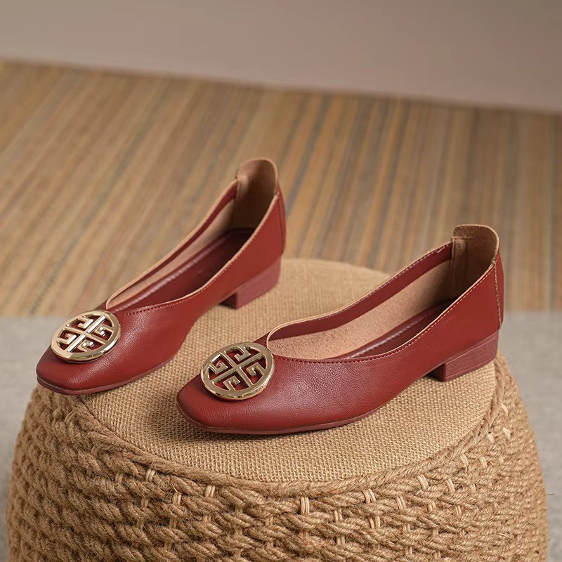Hollis & June | Orchard Square-Toe Flats