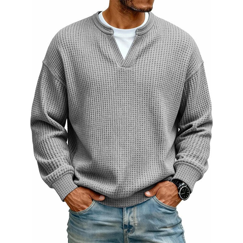 Hollis & June | Bas Waffle Knit Sweater